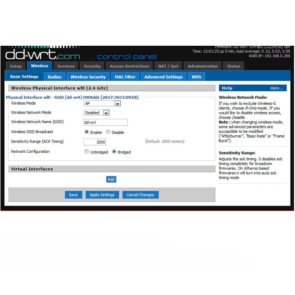 DebWRT Wifi SW Stack